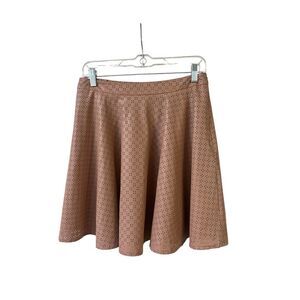 Anthropologie skirt by Sunday in Brooklyn faux leather look sz 8